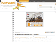 Tablet Screenshot of materias.net